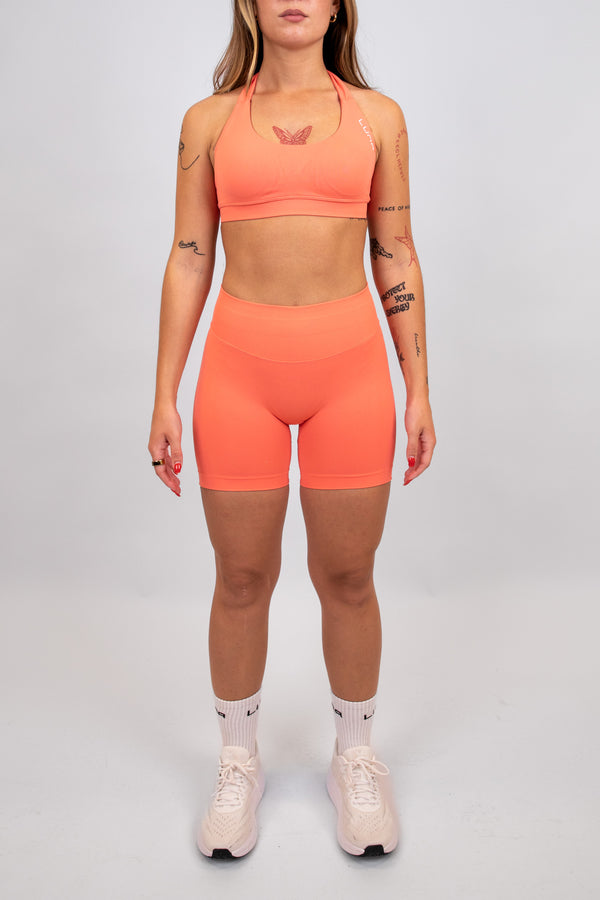 Gravity Träningsshorts - Sunset Peach