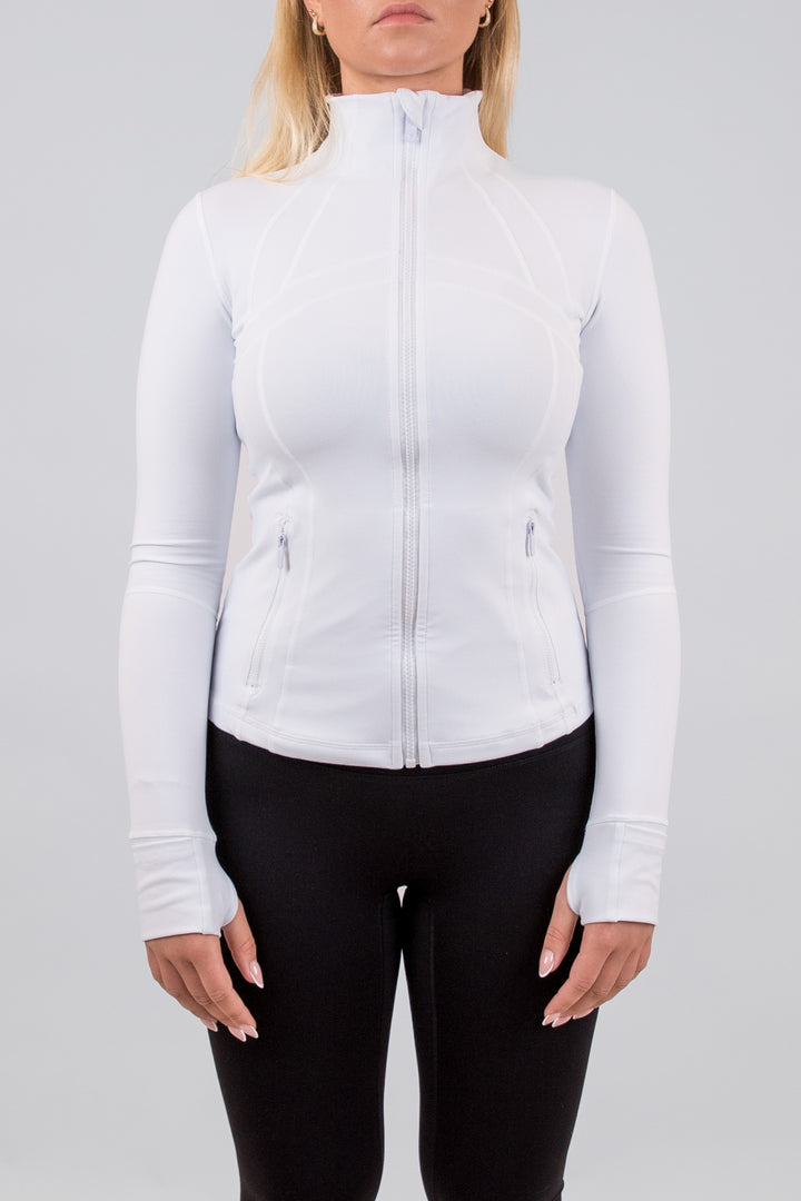 Elevate Shape Jacket - White