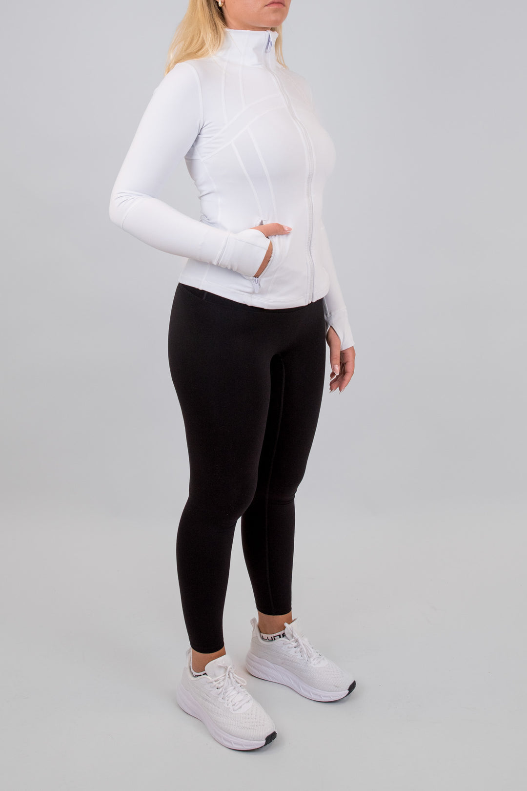 Elevate Shape Jacket - White