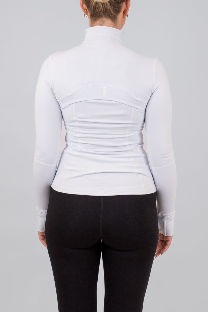 Elevate Shape Jacket - White