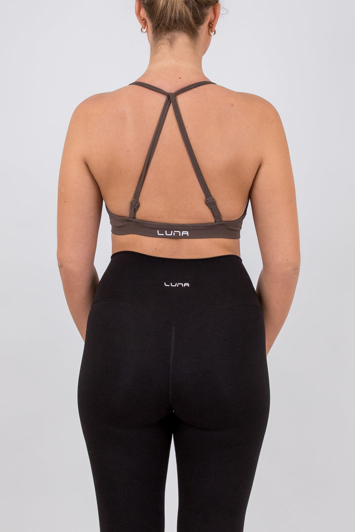 Éra Seamless Scrunch Sport-BH Coffee