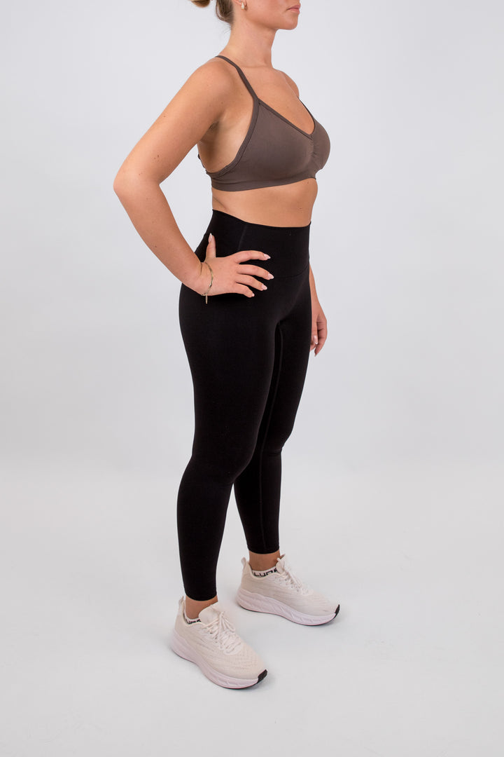 Éra Seamless Scrunch Sport-BH Coffee
