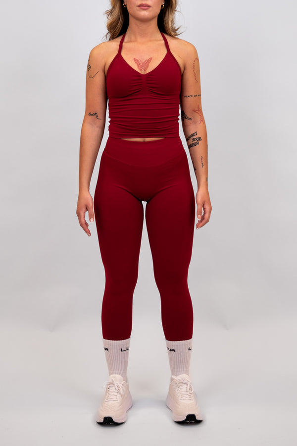 Gravity Leggings - Cherry