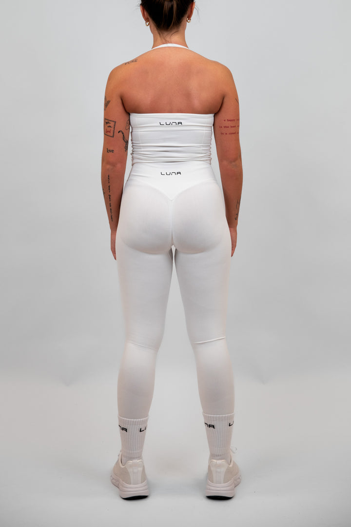 Gravity Seamless Tights - White