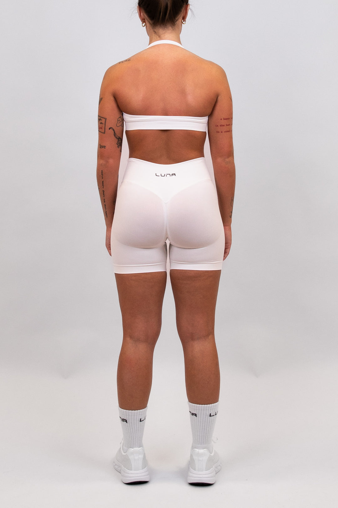 Gravity Träningsshorts - White