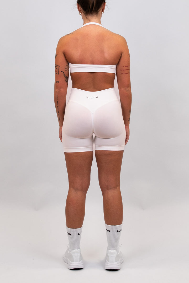 Gravity Träningsshorts - White