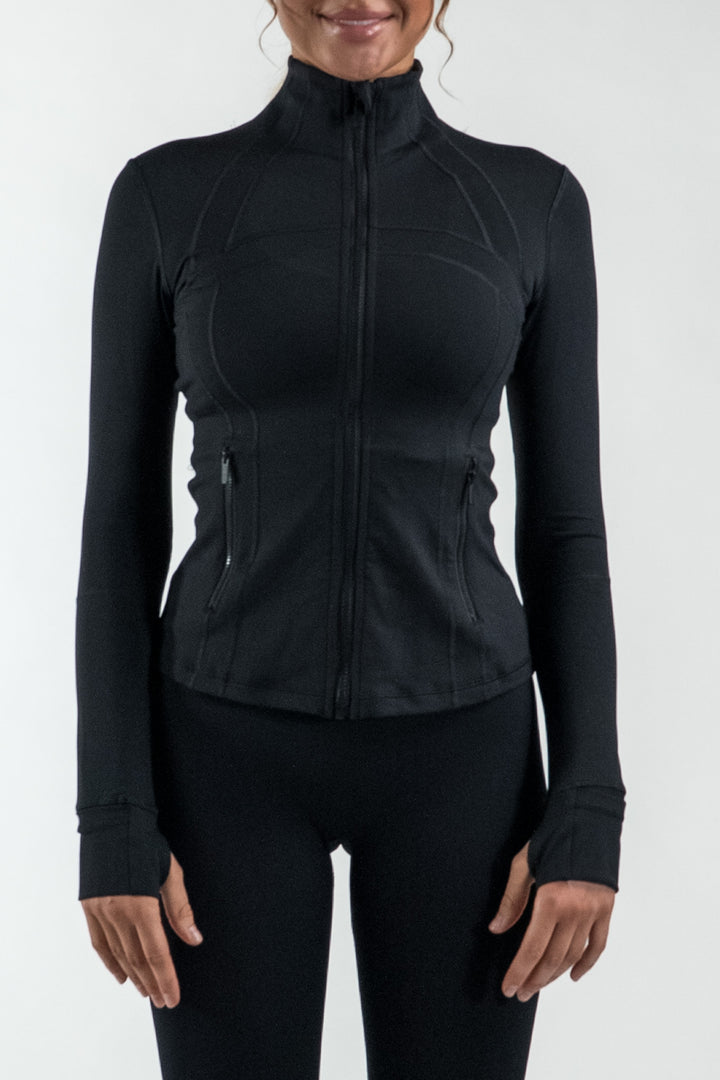Elevate Shape Jacket Black