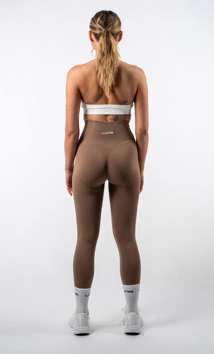 Elevate Seamless Tights - Cappuccino