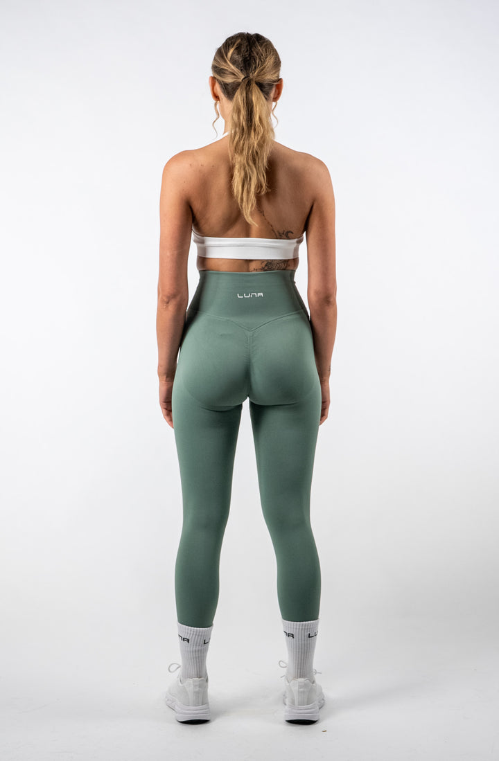 Elevate Seamless Tights - Green