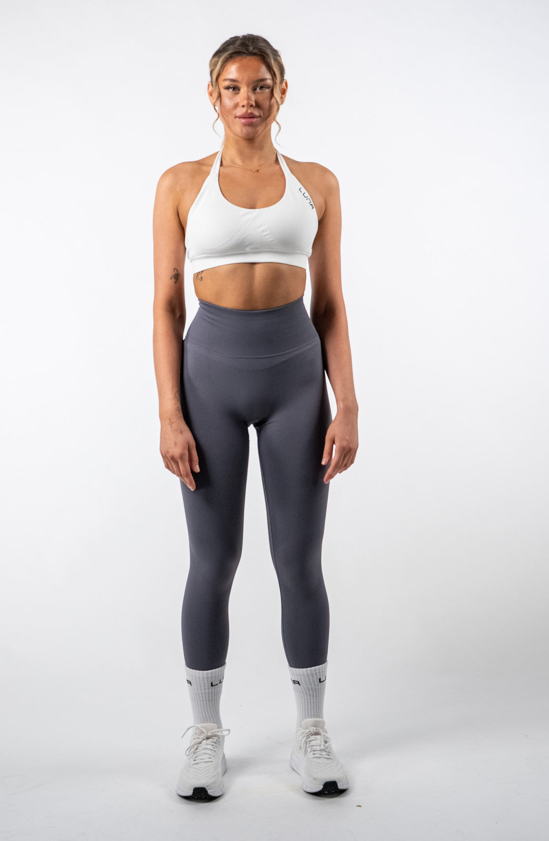 Elevate Seamless Tights - Grey