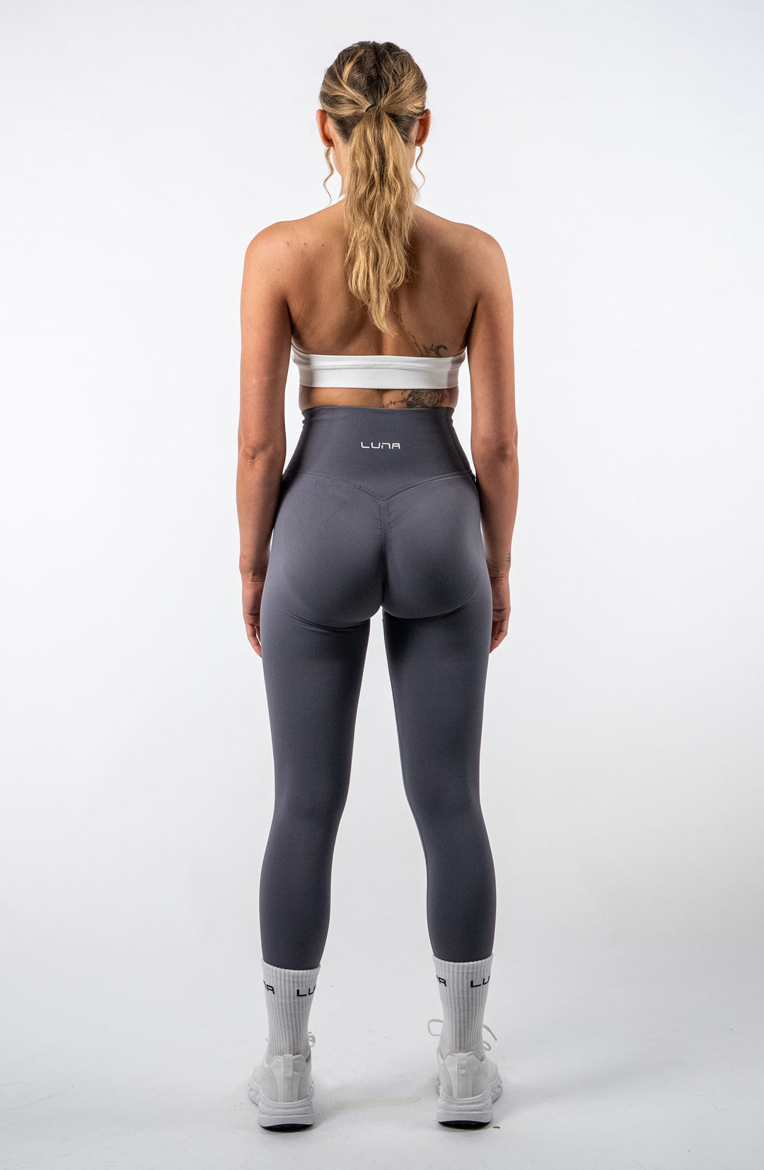 Elevate Seamless Tights - Grey