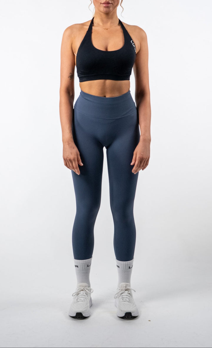 Elevate Seamless Tights - Blue Grey