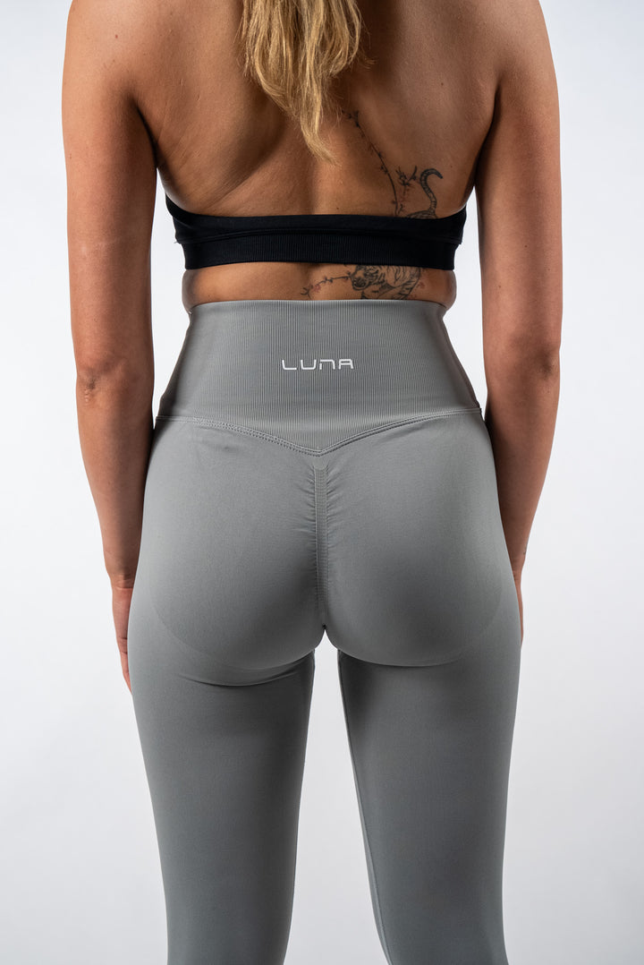 Elevate Seamless Tights - Light Grey