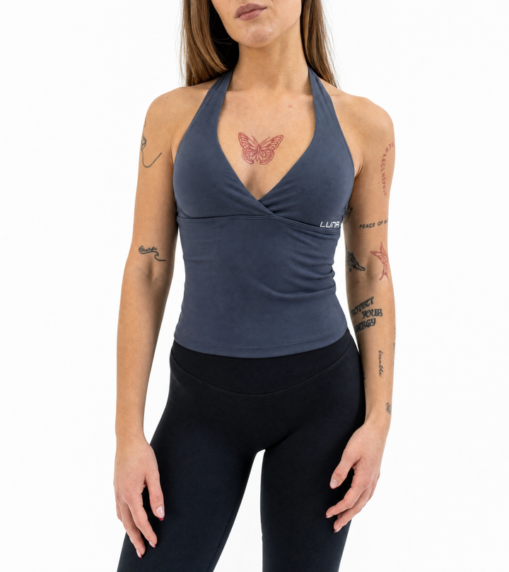 Wrap Halter Topp