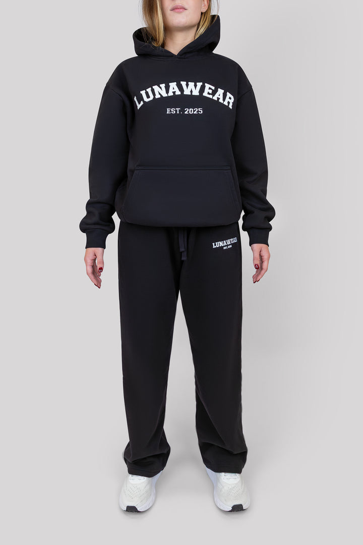 Signature Sweatpants & Hoodie Set - Black