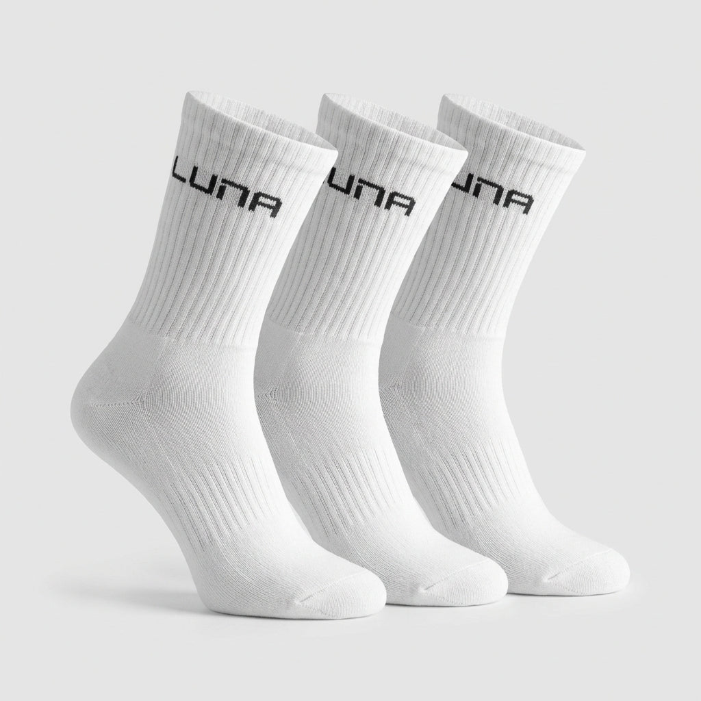 LUNA Crew Socks 3-Pack