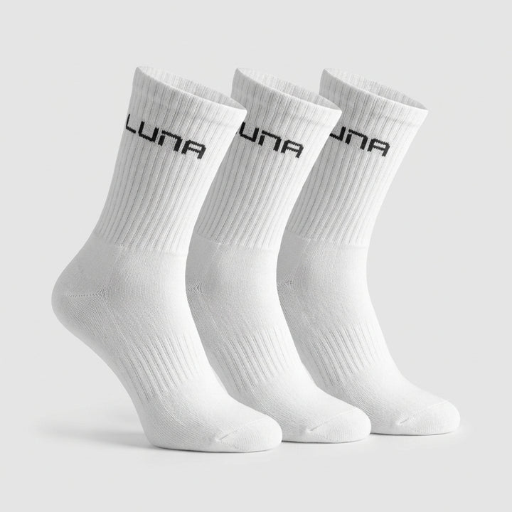 LUNA Crew Socks 3-Pack