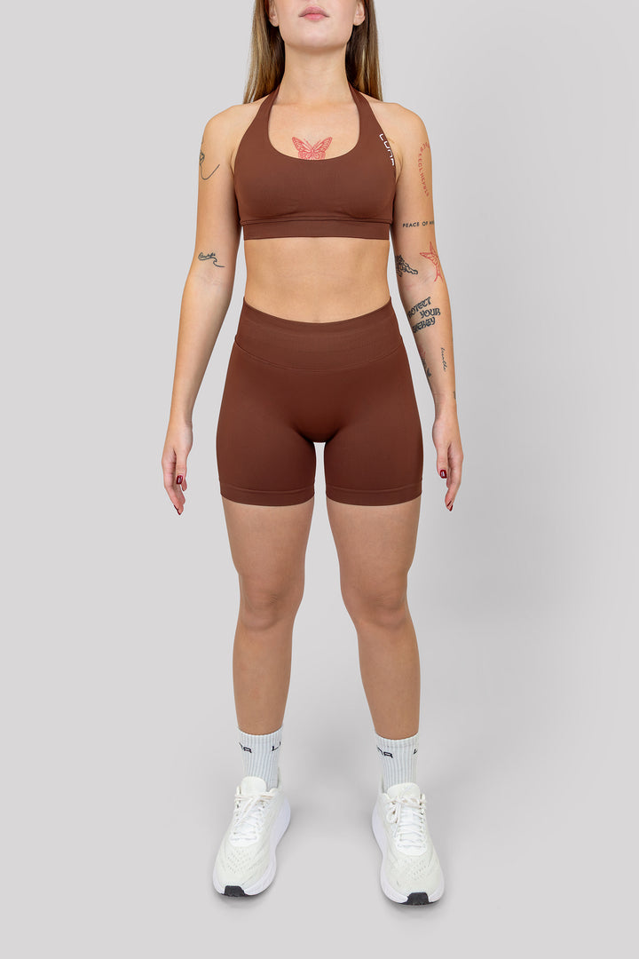 Gravity Seamless Shorts Chocolate