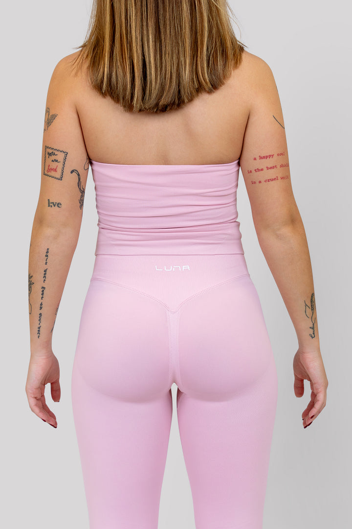 Gravity Sculpt Halter Top Blossom