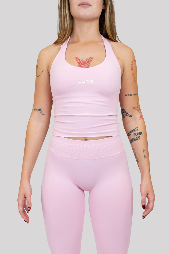 Gravity Sculpt Halter Top Blossom